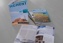 Jahresbericht, Jubiläumsausgaben und Kundenmagazin Ekkharthof