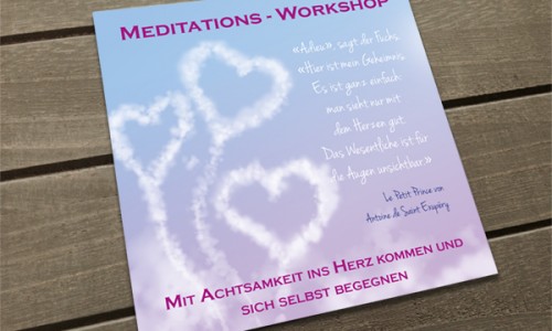 Flyer Meditations-Workshop