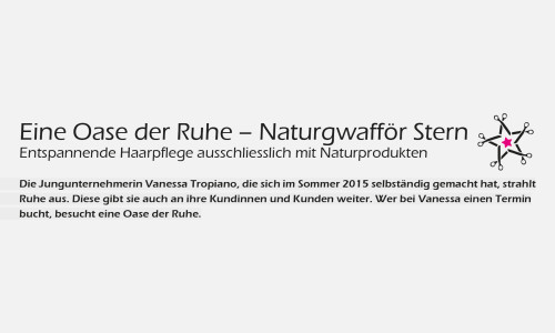 PR Naturgwafför Stern, St. Gallen