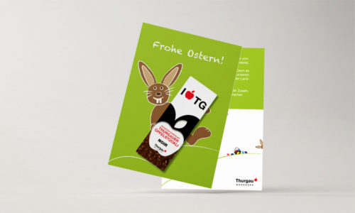 Osterkarte für Agro Marketing Thurgau AG